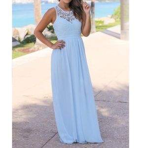 Light blue Maxi